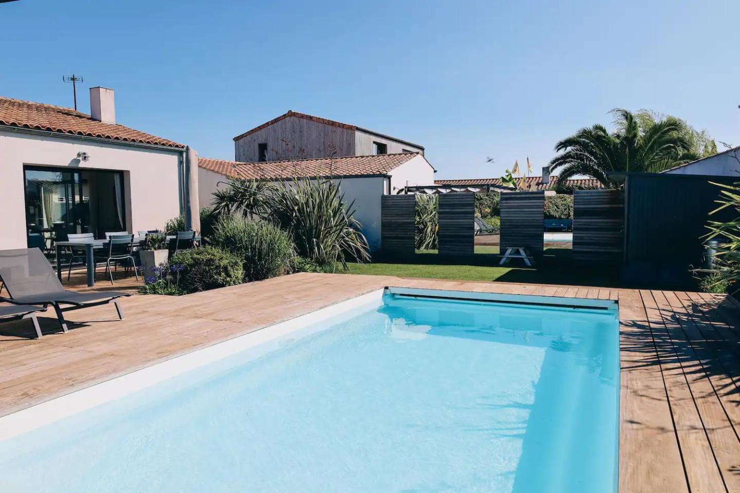 Ღ Le Paradis Bleu • Villa Avec Piscine Chauffee L'Houmeau Екстериор снимка